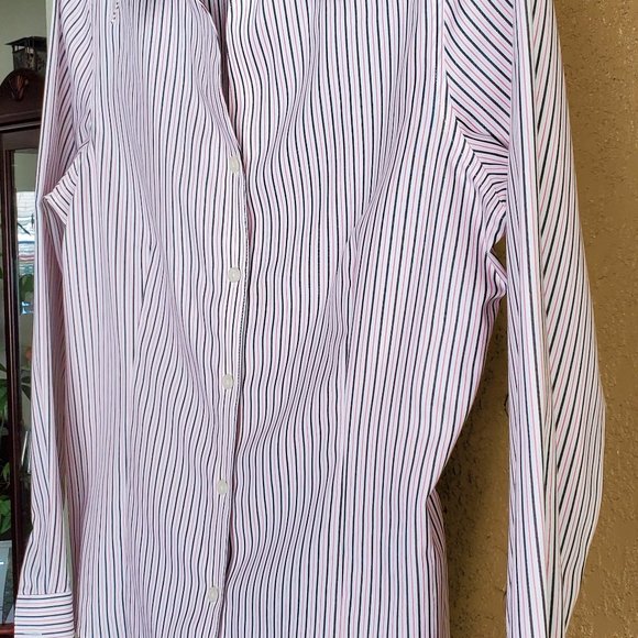 Kasper Women's Long Sleeve Button-down, Collared Shirt Sz 12 - Picture 9 of 13